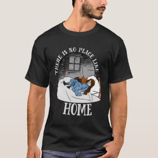 Wizard Of Oz Dorothy Shirt Art-There Is No Place L
