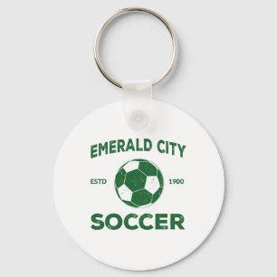 Wizard Of Oz Emerald City Soccer Footbyll Costume  Keychain
