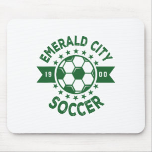 Wizard Of Oz Emerald City Soccer Footbyll Costume Mouse Pad