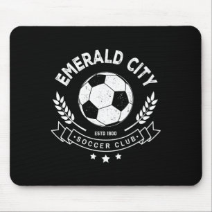 Wizard Of Oz Emerald City Soccer Footbyll Costume  Mouse Pad