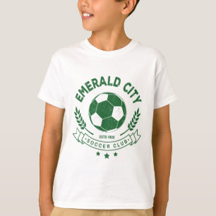 Wizard Of Oz Emerald City Soccer Footbyll Costume  T-Shirt