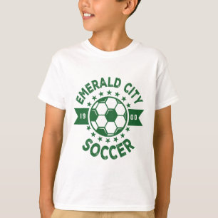 Wizard Of Oz Emerald City Soccer Footbyll Costume  T-Shirt