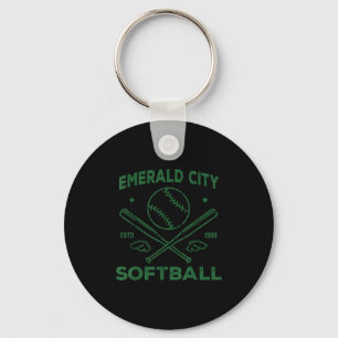 Wizard Of Oz Emerald City Softball Costume Hallowe Keychain