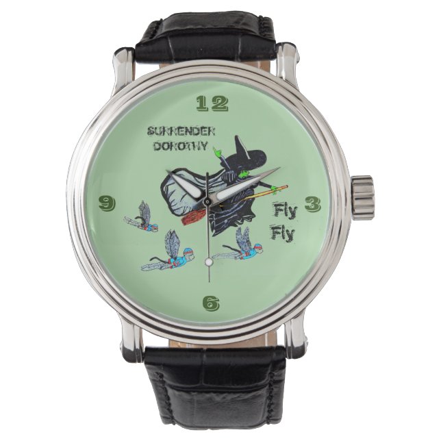 WIZARD OF OZ FLYING WITCH  WATCH (Front)