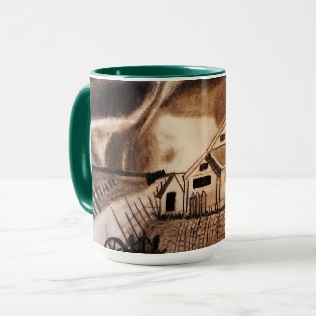 WIZARD OF OZ GALE FARM MUG (Front Left)