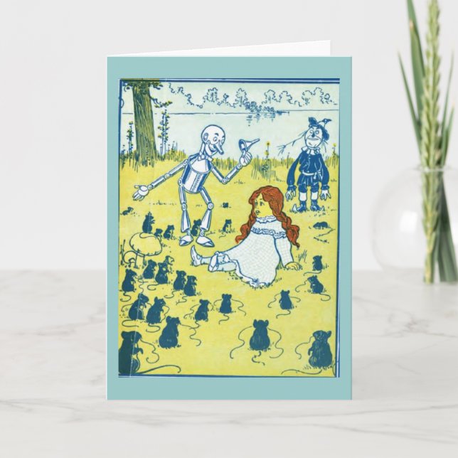 Wizard of Oz Greeting Card (Front)
