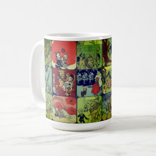 Wizard of Oz Illustrations Vintage Collage   Coffee Mug