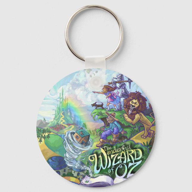 Wizard of Oz Keychain (Front)