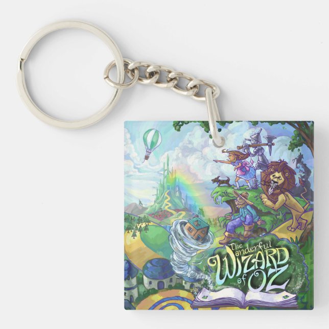 Wizard of Oz Keychain (Front)