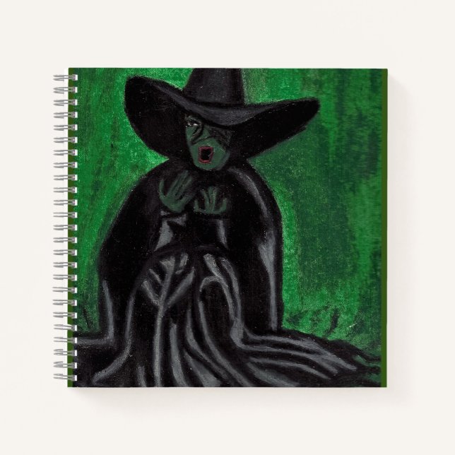 WIZARD OF OZ MELTING WICKED WITCH  NOTEBOOK (Front)