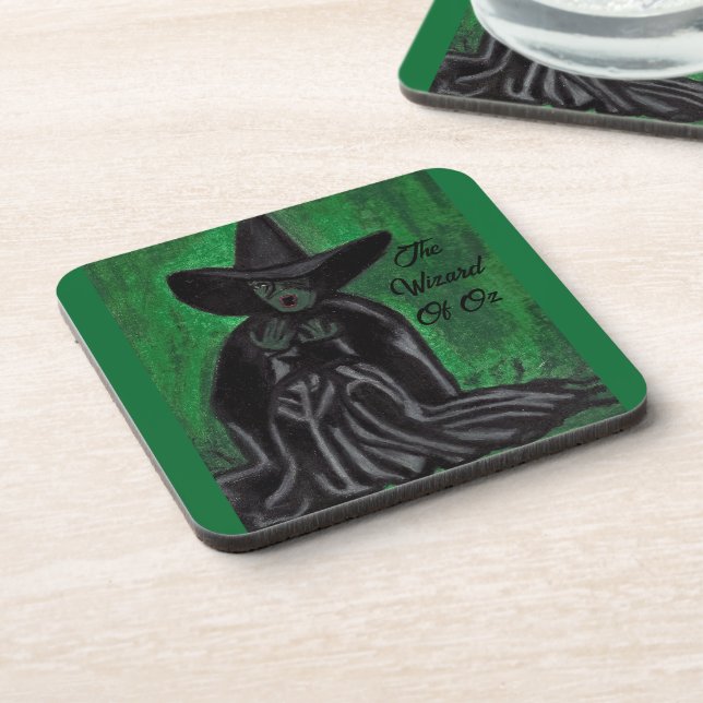 WIZARD OF OZ MELTING WITCH  COASTER (Left Side)