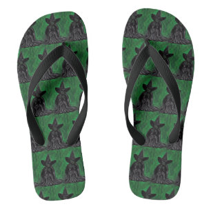 WIZARD OF OZ MELTING WITCH FLIP FLOPS
