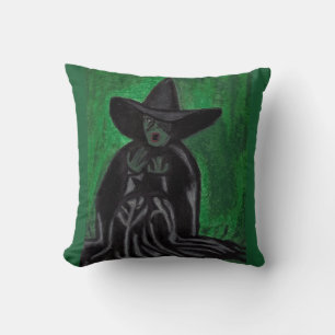 WIZARD OF OZ MELTING WITCH THROW PILLOW