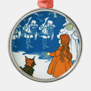 Wizard of Oz Metal Ornament