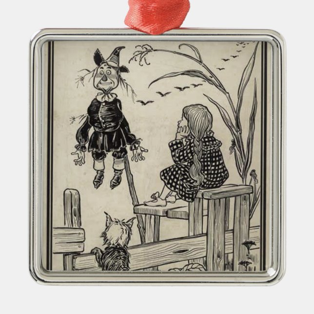 Wizard of Oz Metal Ornament (Front)