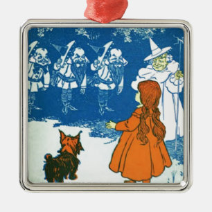 Wizard of Oz Metal Ornament