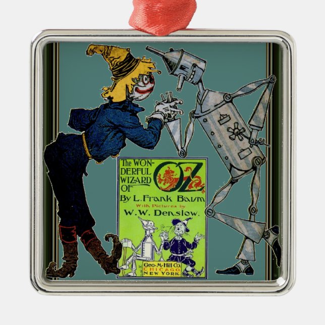 Wizard of Oz Metal Ornament (Front)
