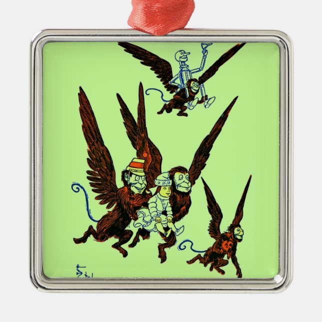 Wizard of Oz Metal Ornament (Front)