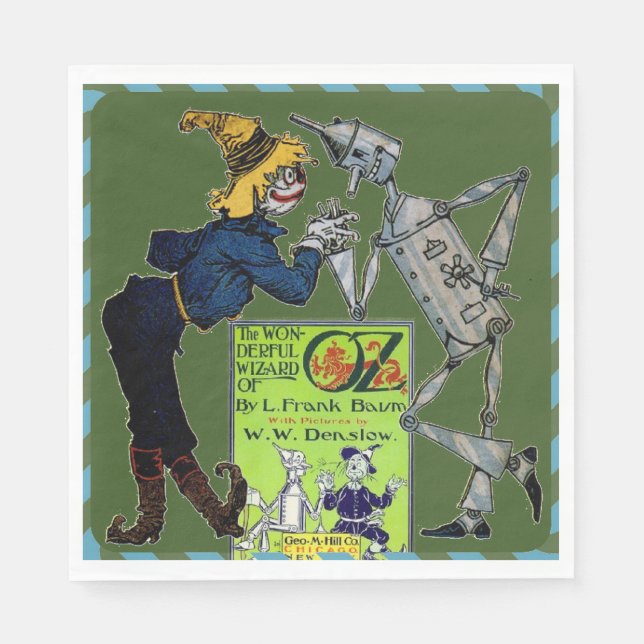 Wizard of Oz Paper Napkin (Front)