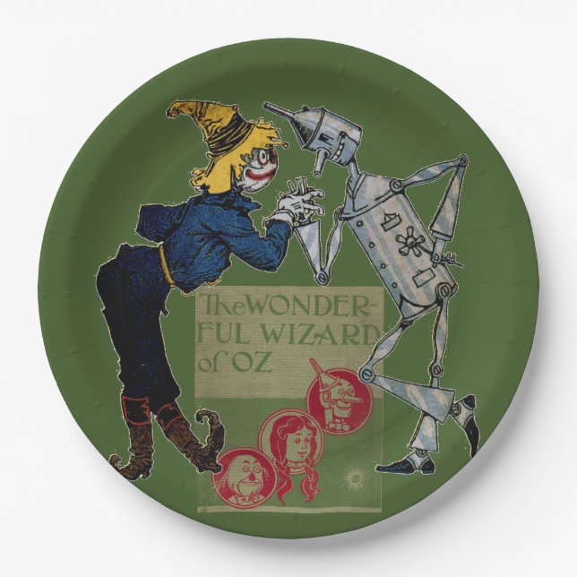 Wizard of Oz Paper Plate (Front)