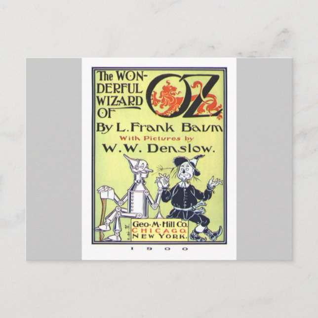 Wizard of Oz Postcard (Front)
