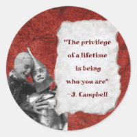 Wizard of Oz Quotes Campbell Red Gold