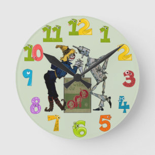 Wizard of Oz Round Clock