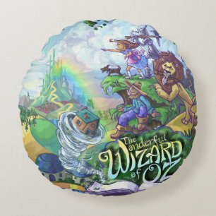 Wizard of Oz Round Pillow