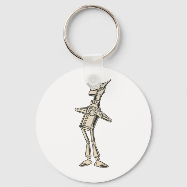 Wizard of Oz Tin Man Keychain (Front)