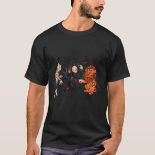 Wizard Of Oz Tin Man Scarecrow Cowardly Lion T-Shirt