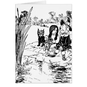 Wizard of Oz Toto, Dorothy and Scarecrow