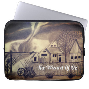 WIZARD OF OZ TWISTER LAPTOP SLEEVE