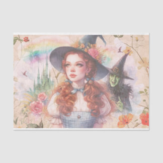 Wizard of Oz - Wicked Witch - Dorothy - Decoupage Tissue Paper