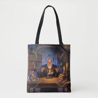 Wizard of Powerful Minimalism Tote Bag