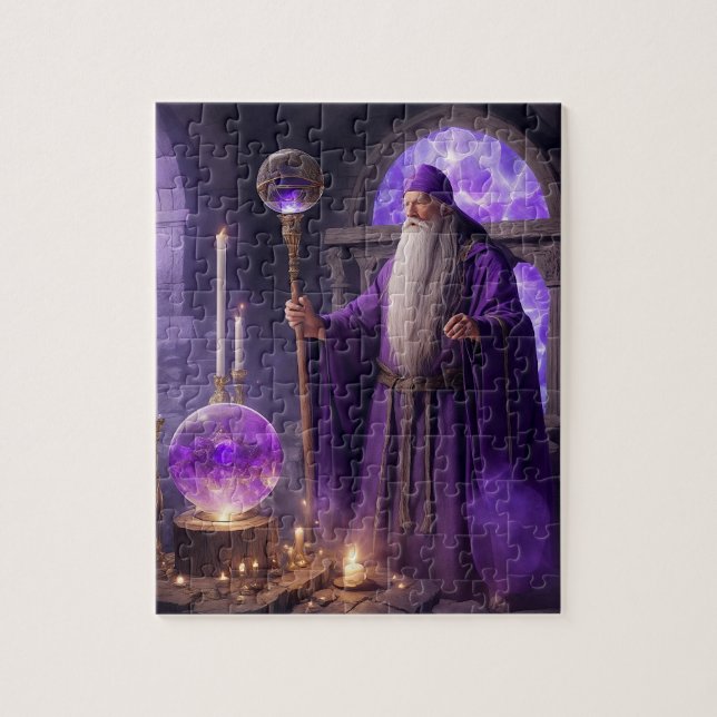 Wizard of the Eternal Ages Jigsaw Puzzle (Vertical)
