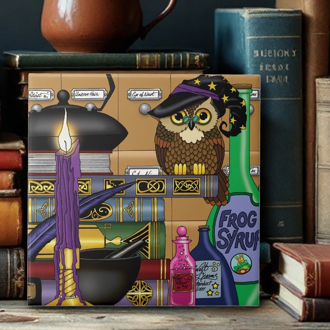 Wizard Owl Books Potions Tile (Creator Uploaded)