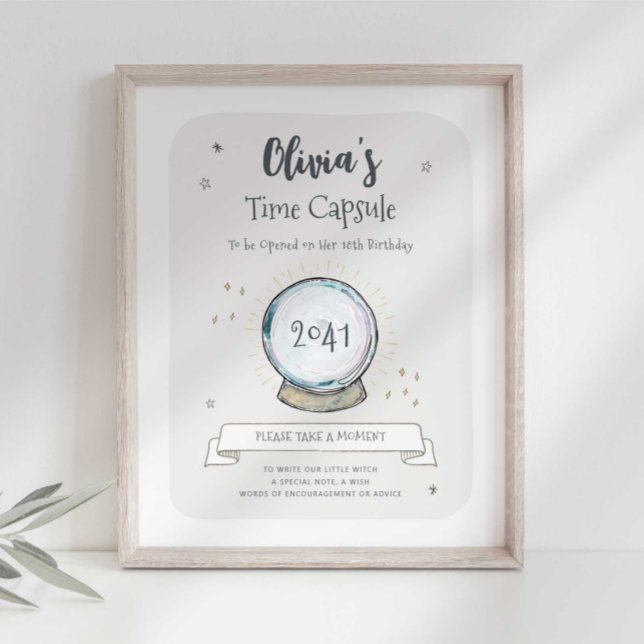 Wizard Party Time Capsule Sign (Creator Uploaded)