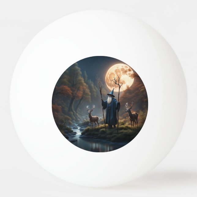 Wizard Ping Pong Ball (Front)