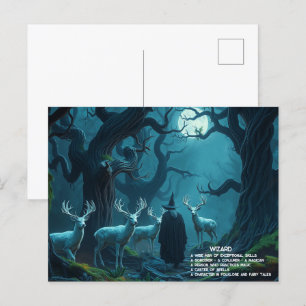 Wizard Postcard