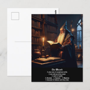 Wizard Postcard