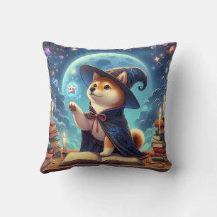 Wizard Shiba Inu Pillow
