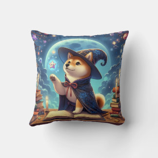 Wizard Shiba Inu Pillow