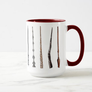 Wizard Wand Mug in Red