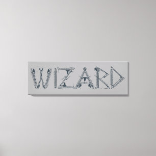 Wizard Weapon Collage Canvas Print