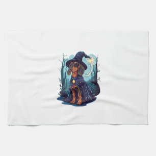 Wizard Wiener � Magical Dachshund Kitchen Towel