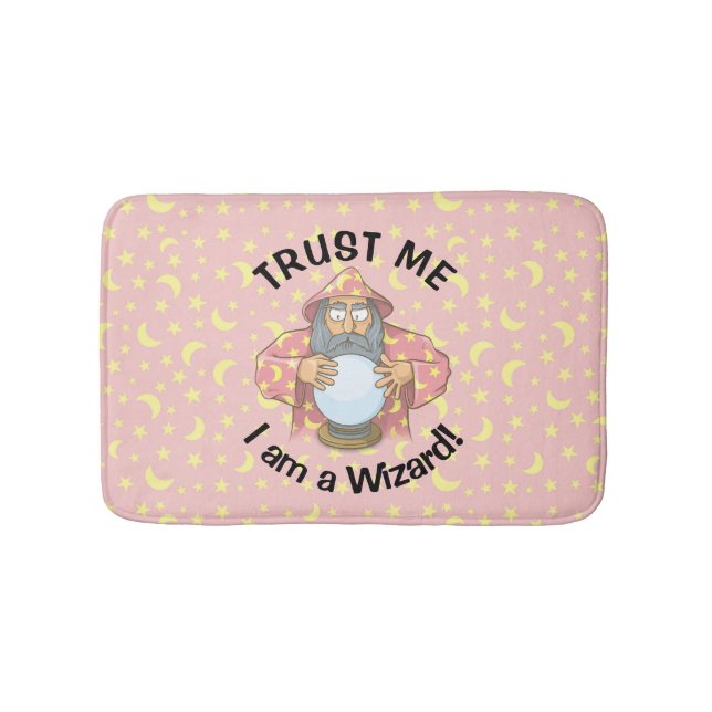 Wizard with Ball Bath Mat (Front)