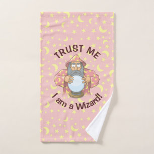 Wizard with Ball Bath Towel Set