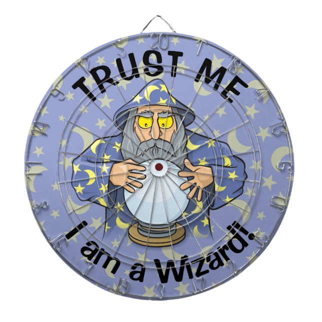 Wizard with Ball Dartboard (Front)
