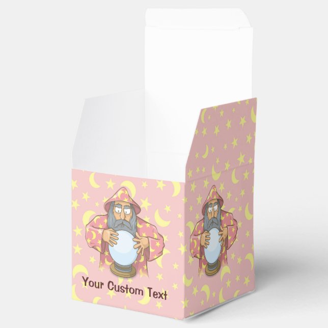Wizard with Ball Favor Box (Opened)