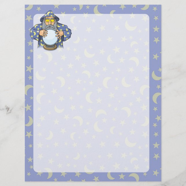 Wizard with Ball Flyer (Front)